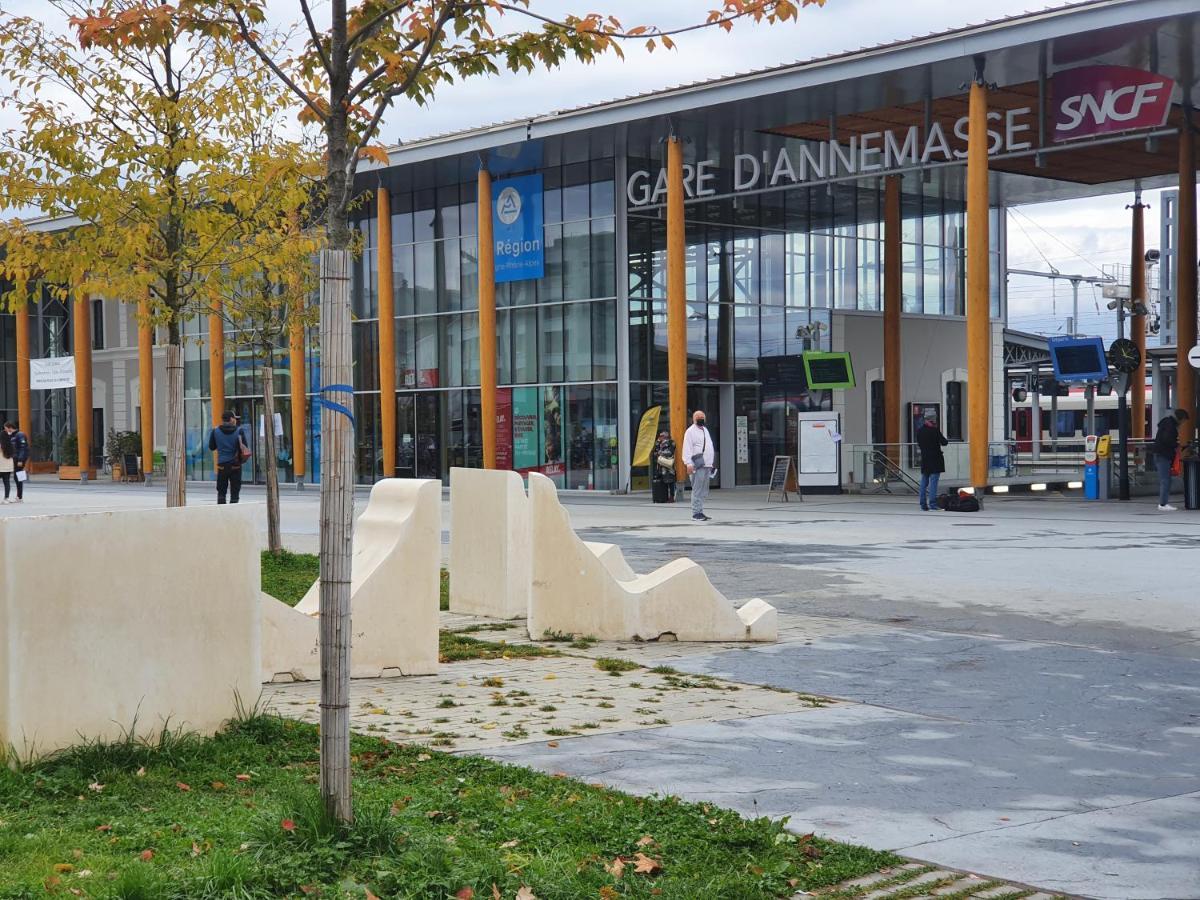 Apart 5 Personnes, 1Min Gare D'Annemasse, Geneve 5Km Leilighet Eksteriør bilde